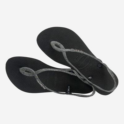 Luna Premium ME Black/Dark Grey K - Infradito - Havaianas