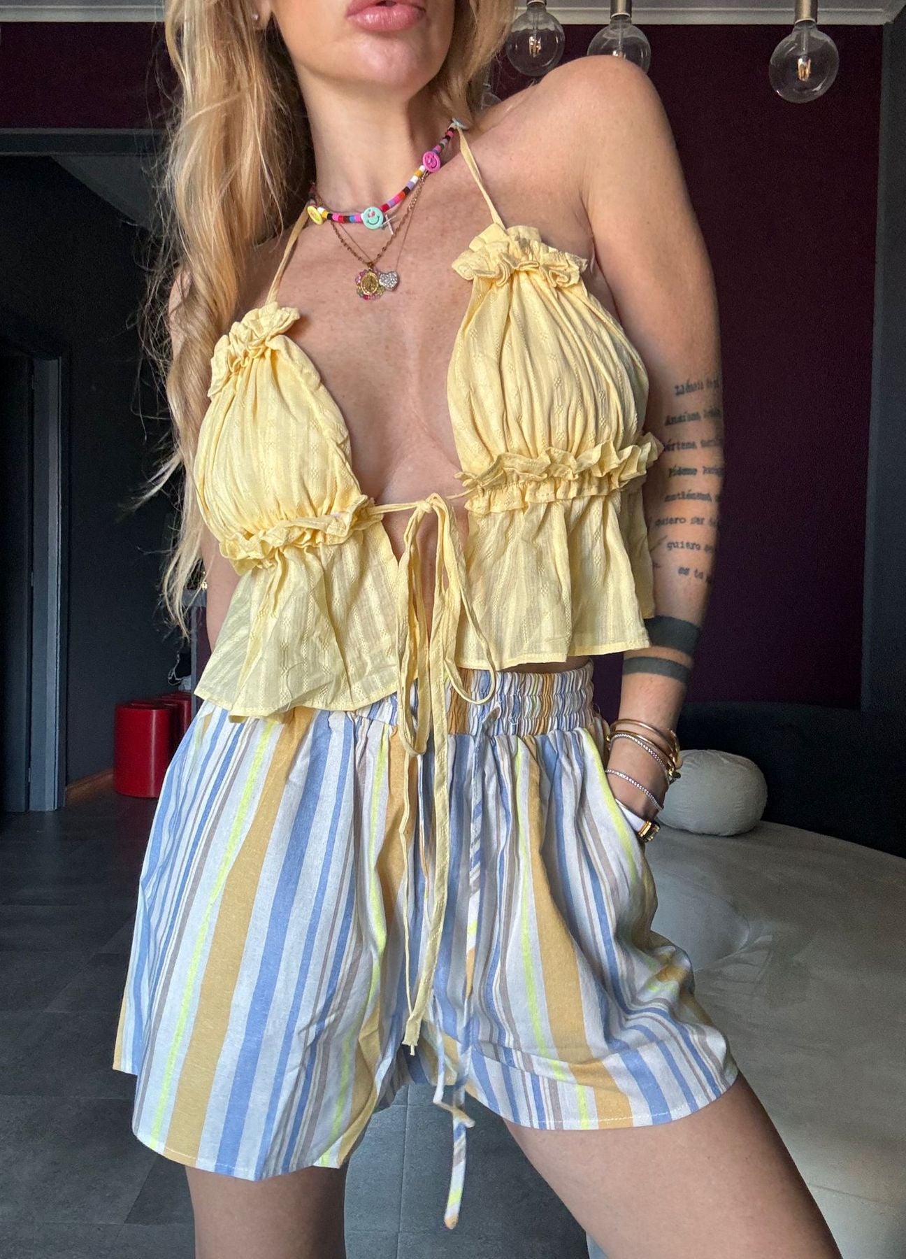 6278 Giallo - Top - Pink