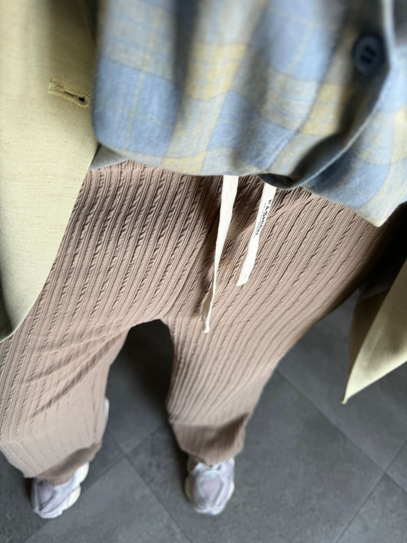 7359 Beige - Pantaloni - Kappaò Pink