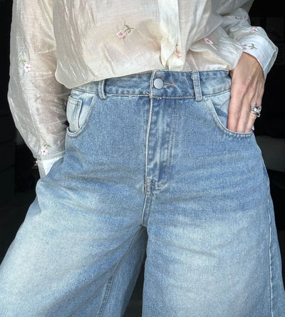 21495 Jeans - Bermuda - Pink