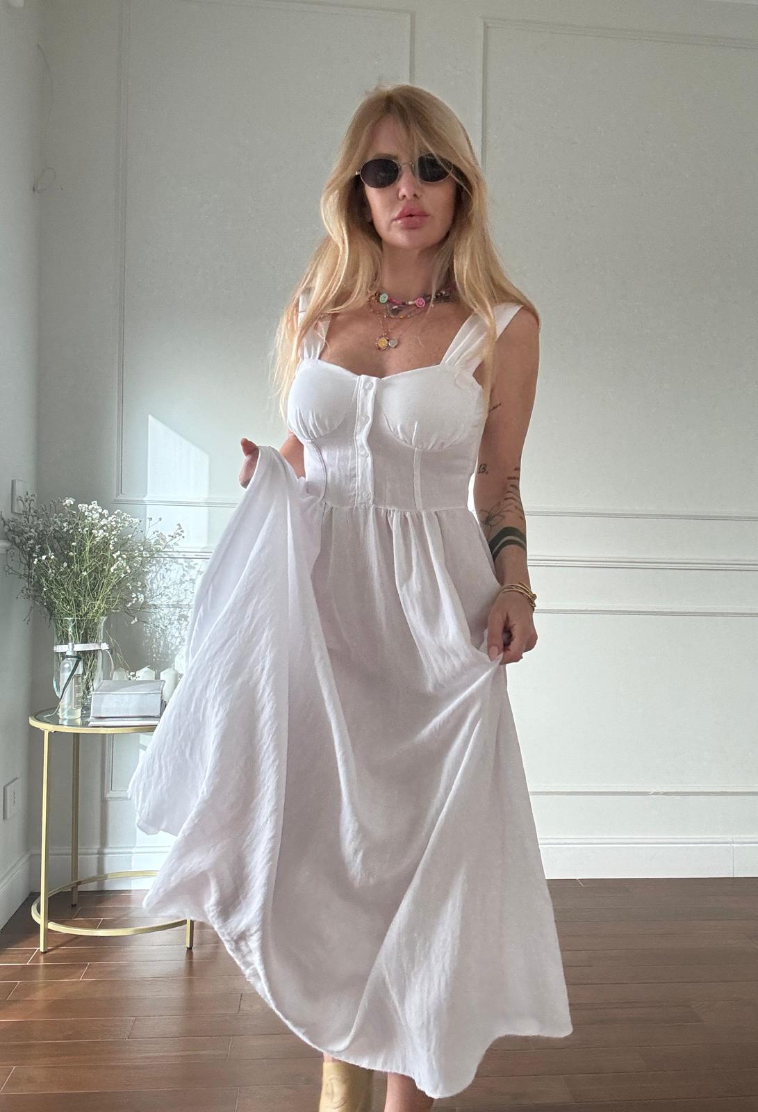 25068 Bianco - Vestiti - Pink