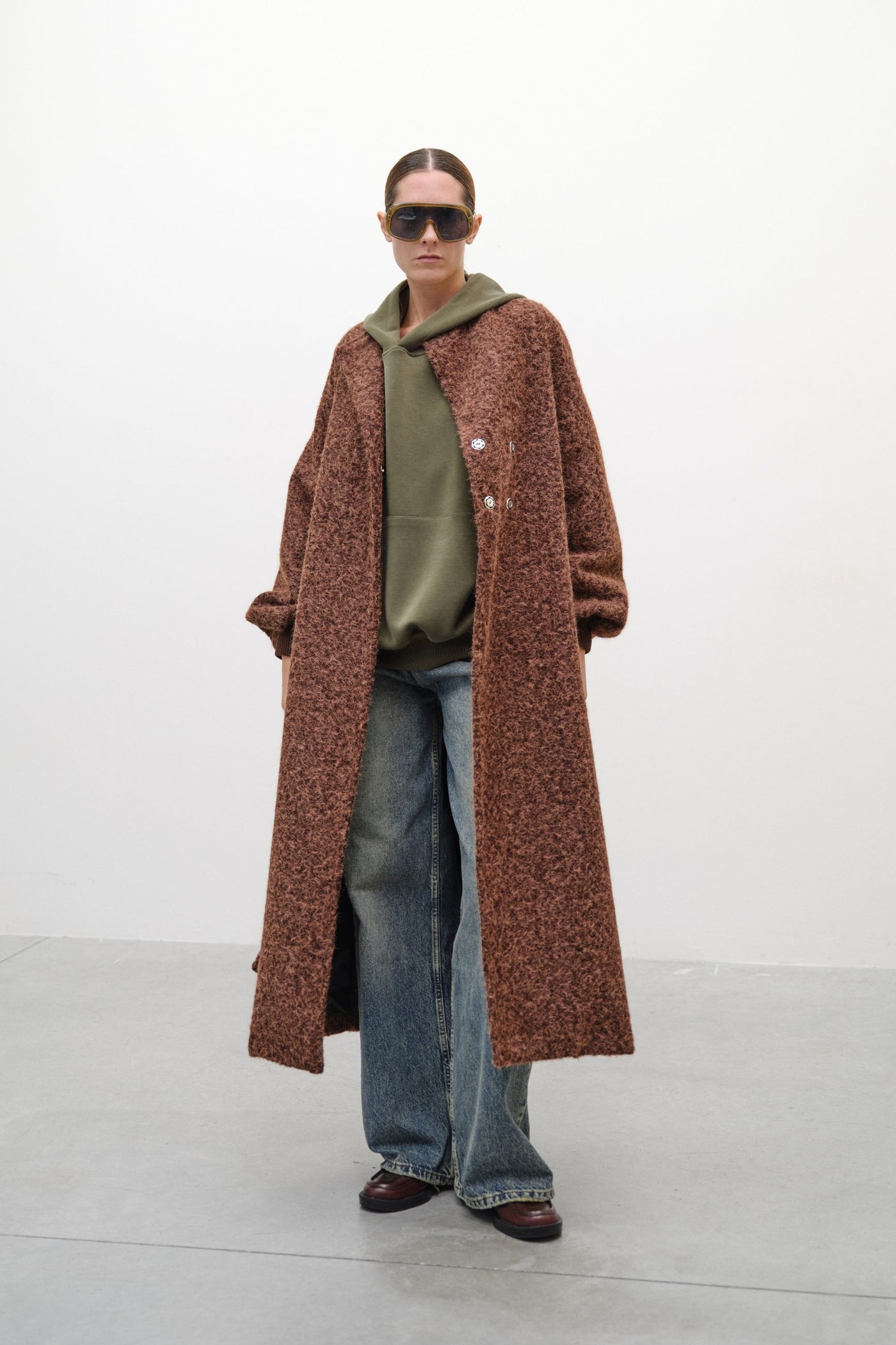KO8851 Marrone - Cappotti - Lumina