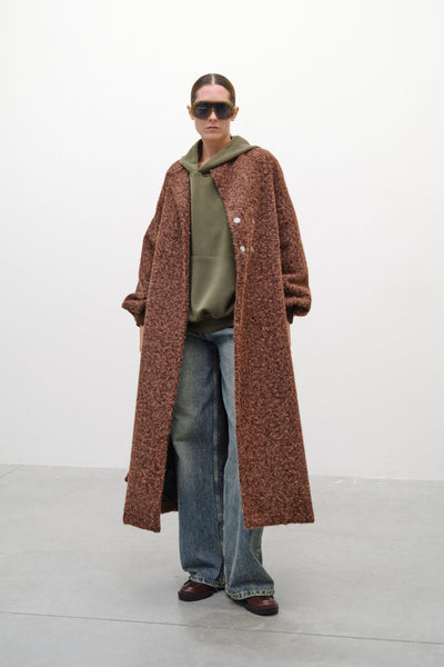 KO8851 Marrone - Cappotti - Lumina