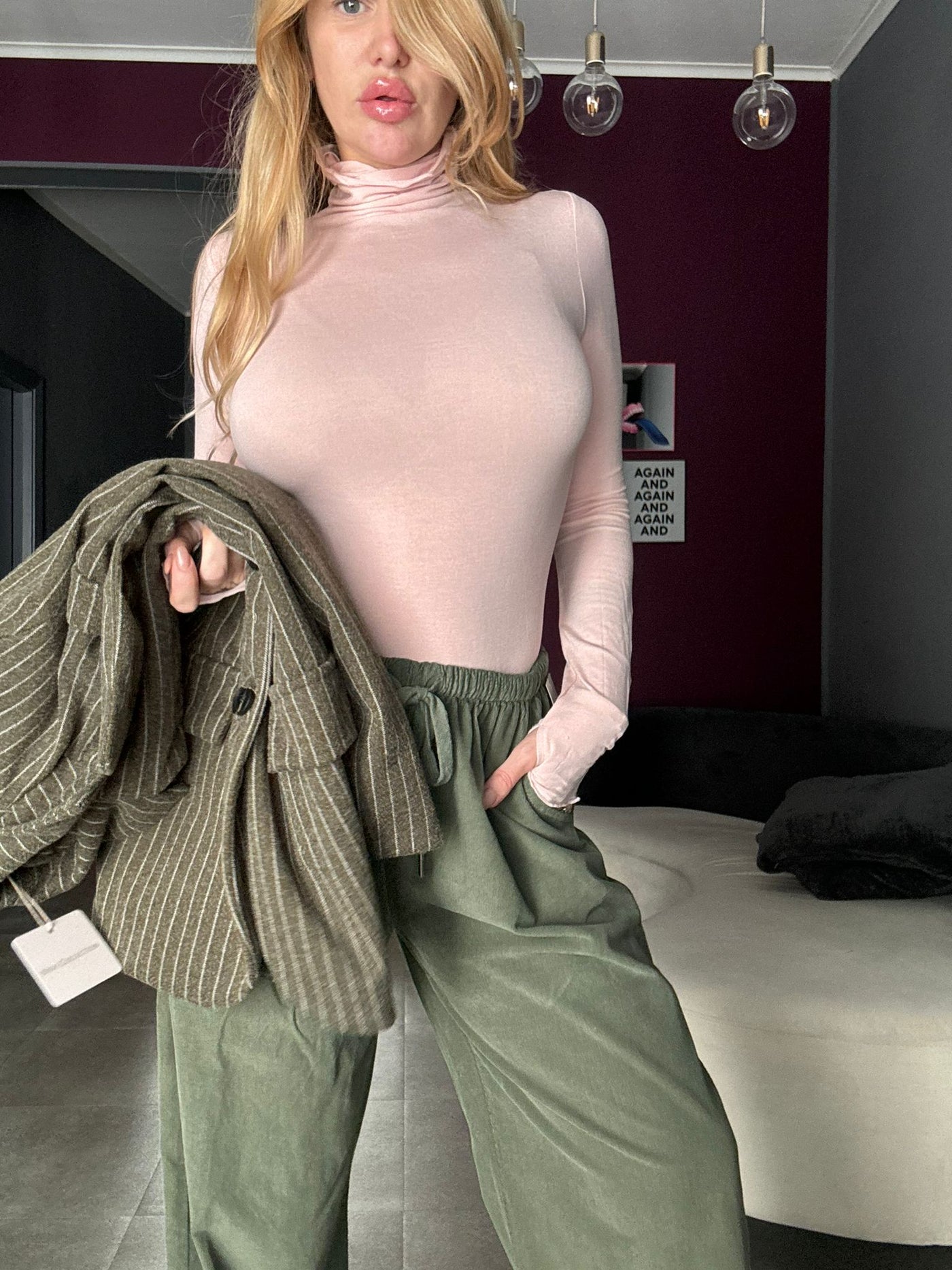 24548 Verde - Pantaloni - Kappaò Pink