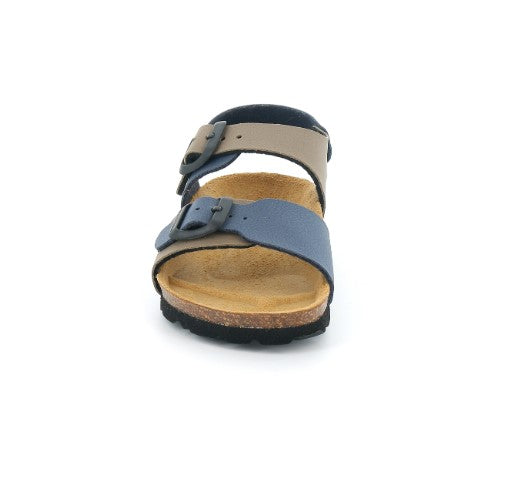 SB0901 Blu-Tortora - Sandali - Grunland Junior