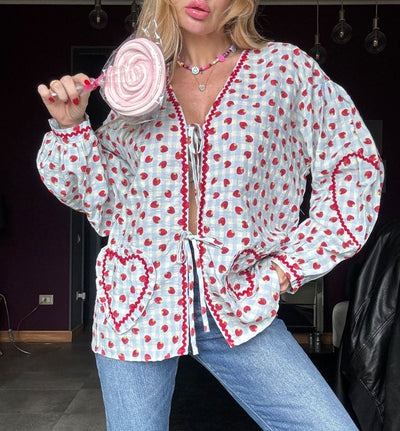 5487 Celeste - Camicie - Pink