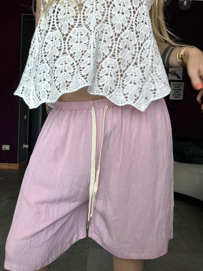 6067 Rosa - Shorts - Pink
