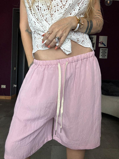 6067 Rosa - Shorts - Pink