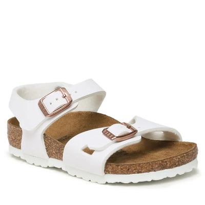 SANDALI BIRKENSTOCK RIO WHITE BIRKO- FLOR BAMBINA