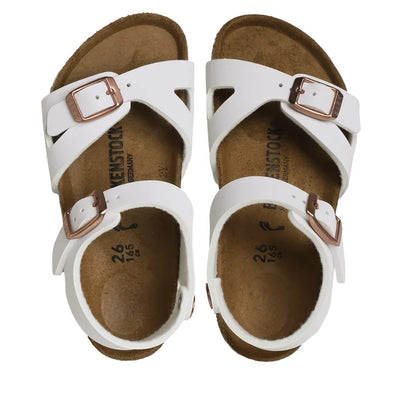 SANDALI BIRKENSTOCK RIO WHITE BIRKO- FLOR BAMBINA