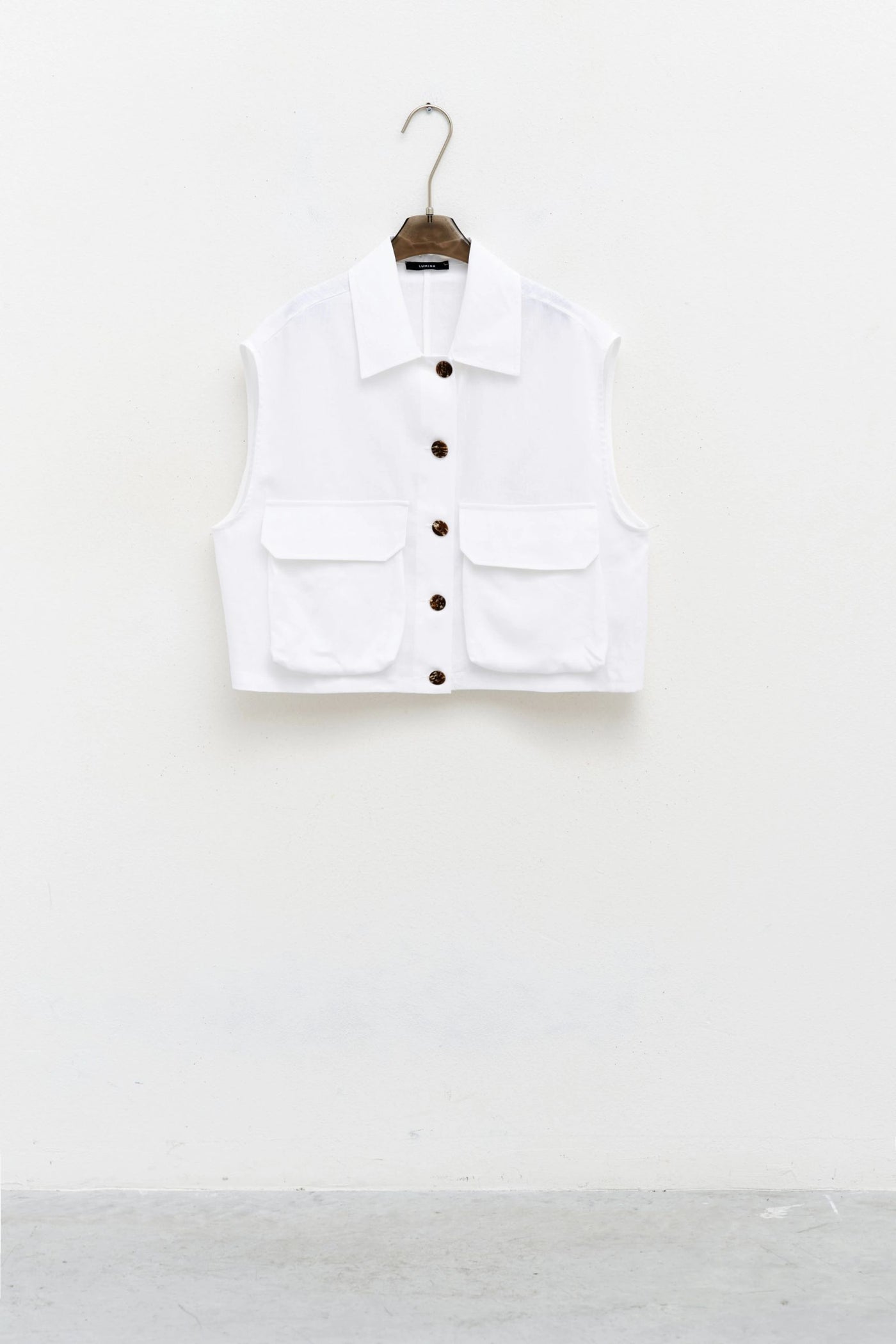 2885 Bianco - Gilet - Lumina