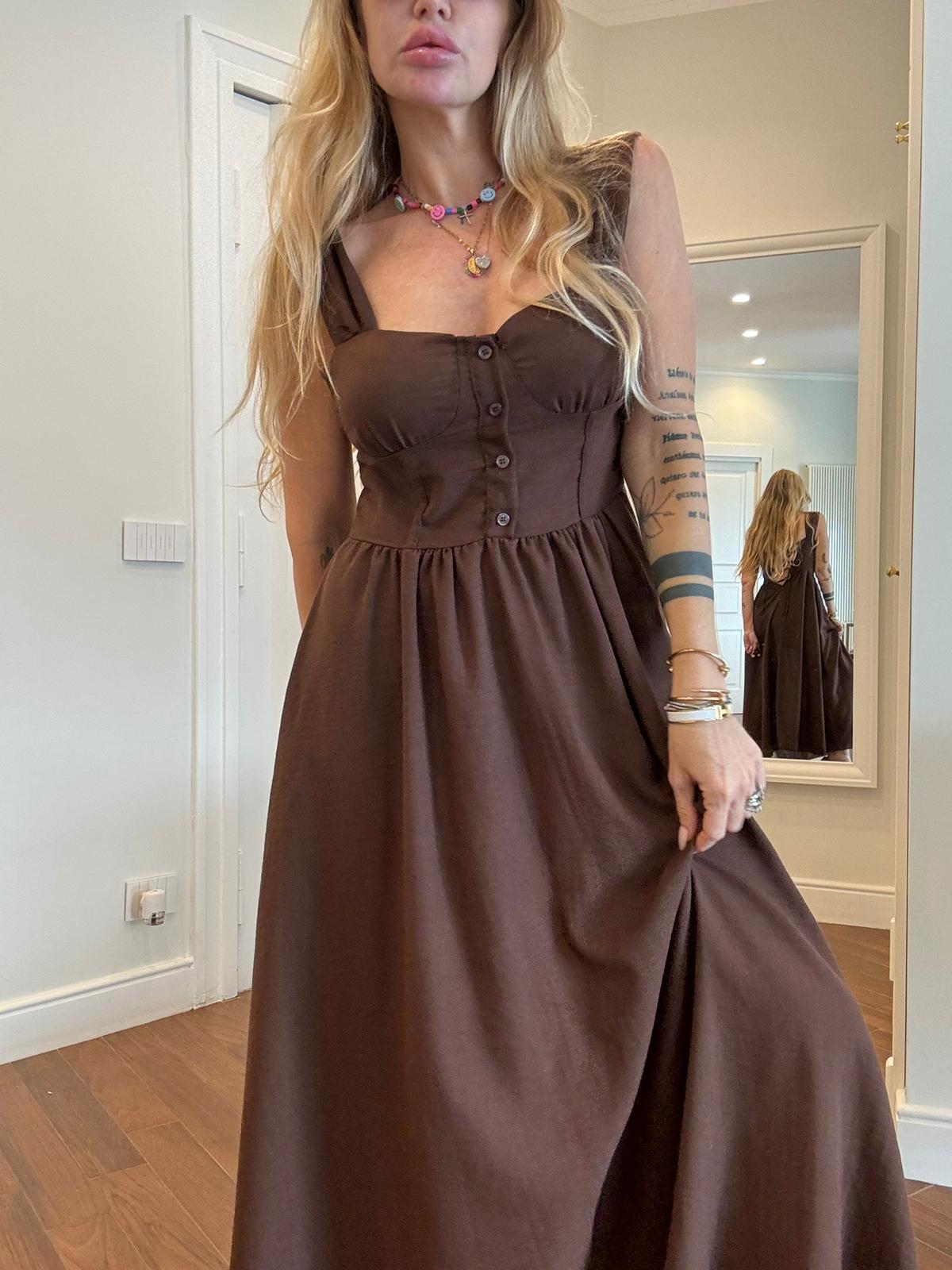 25068 Marrone - Vestiti - Pink