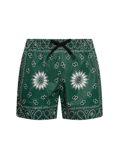 SVN Print 25 Bandana Verde - Costumi - Move Beachwear