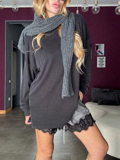 KO1864 Nero - Maglie - Lumina