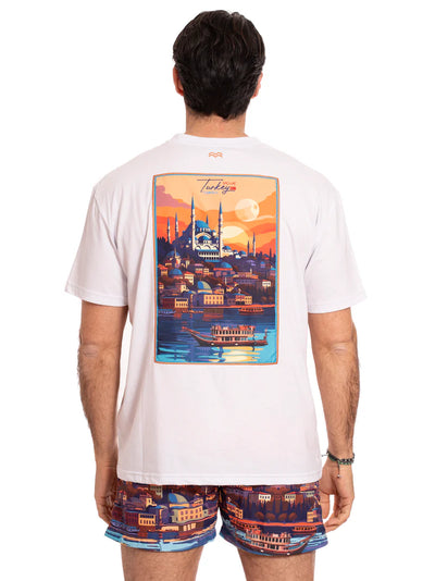 T-Shirt Turchia Bianco - T-Shirt - Move Beachwear