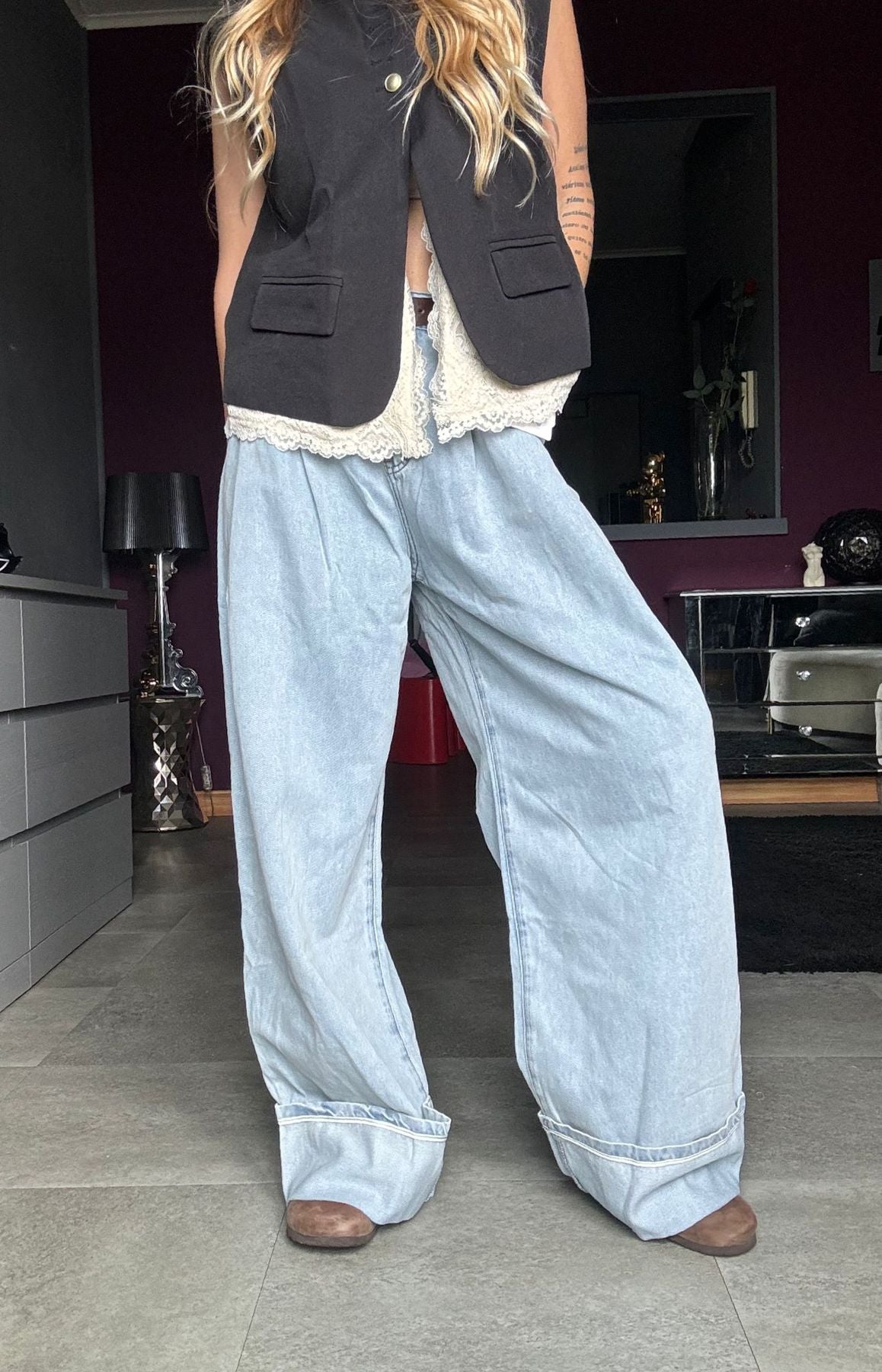 028 Jeans - Pantaloni - Pink