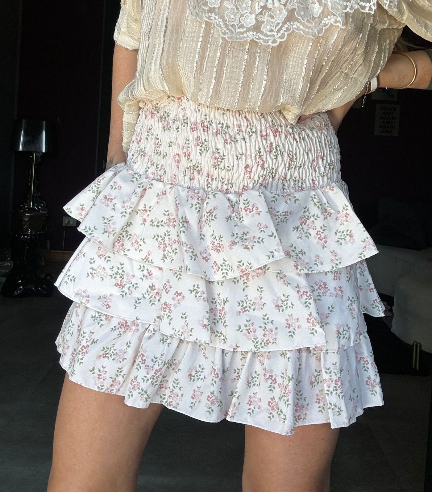 6129 Beige - Gonne - Pink