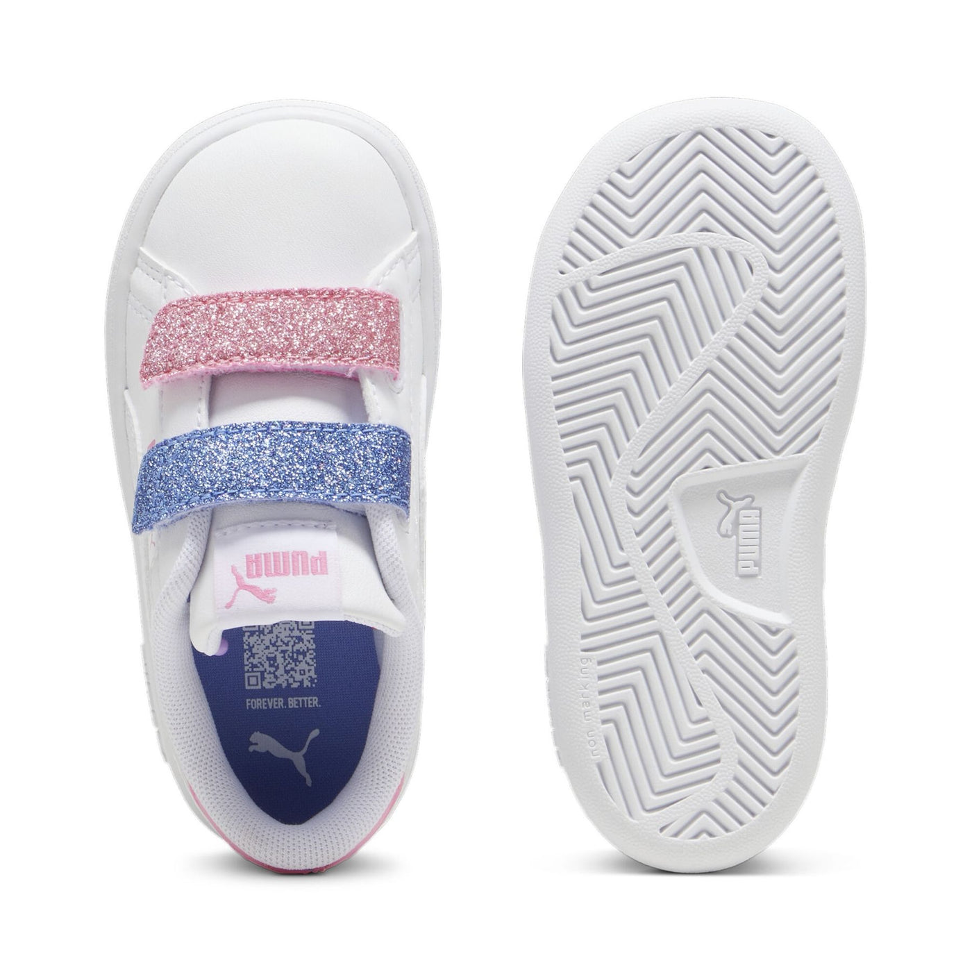 SNEAKERS PUMA SMASH 3.0 GLITTER BAMBINA