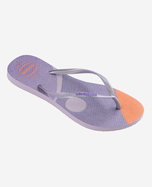 INFRADITO SLIM PALETTE GLOW QUIET LILAC HAVAIANAS BAMBINA