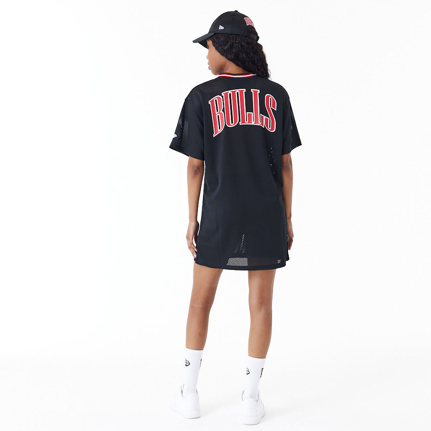 ABITO CHICAGO BULLS NBA MESH NERO NEW ERA DONNA