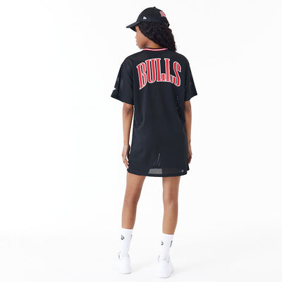 ABITO CHICAGO BULLS NBA MESH NERO NEW ERA DONNA