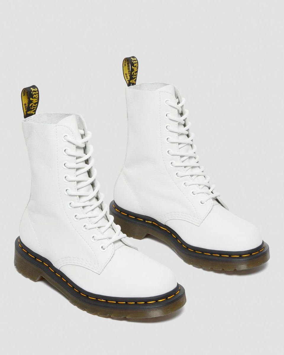 STIVALETTI 1490 OPTICAL WHITE DR.MARTENS DONNA