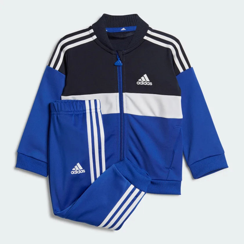 TUTA TIBERIO 3-STRIPES COLORBLOCK SHINY ADIDAS BAMBINO