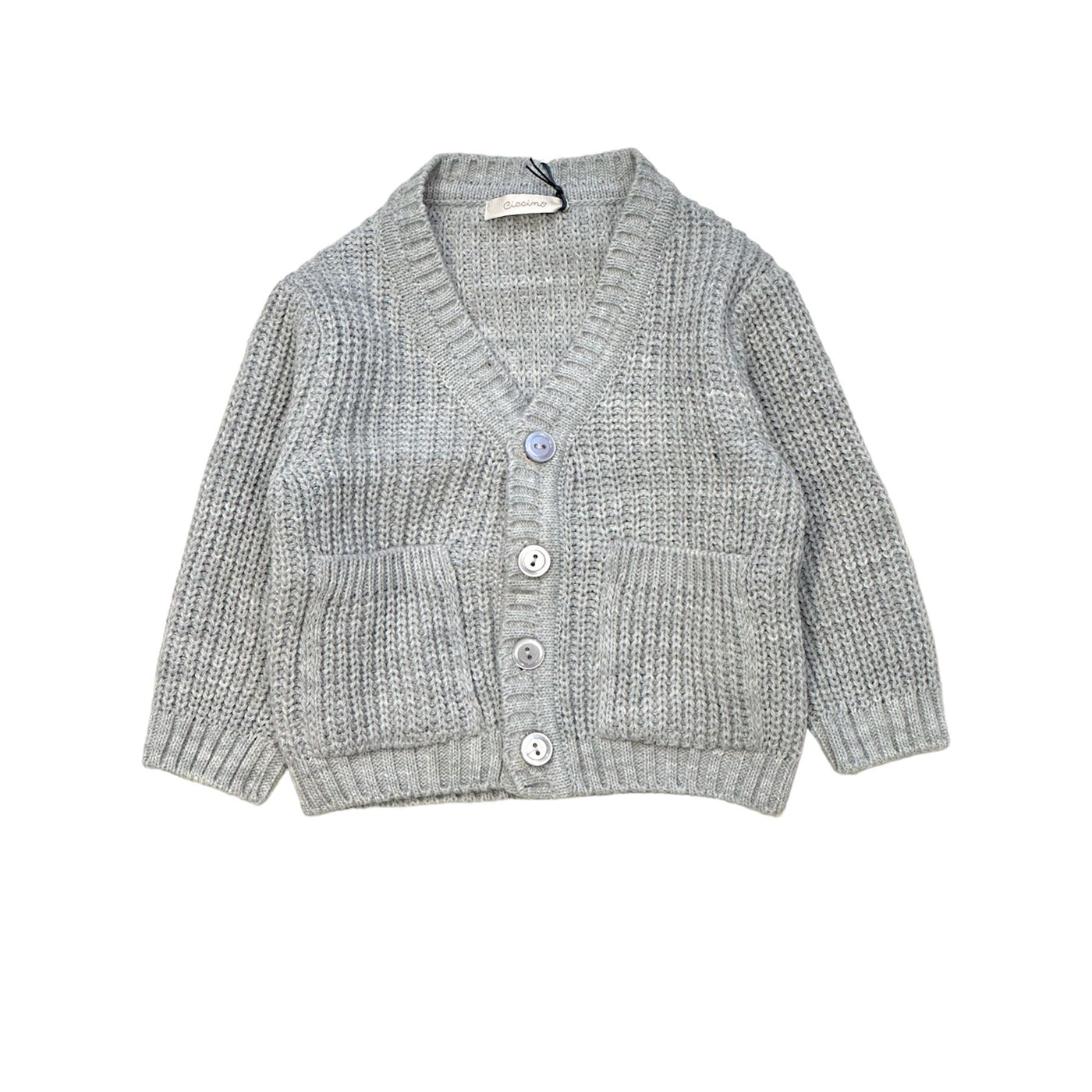 CARDIGAN GRIGIO CICCINO BAMBINO