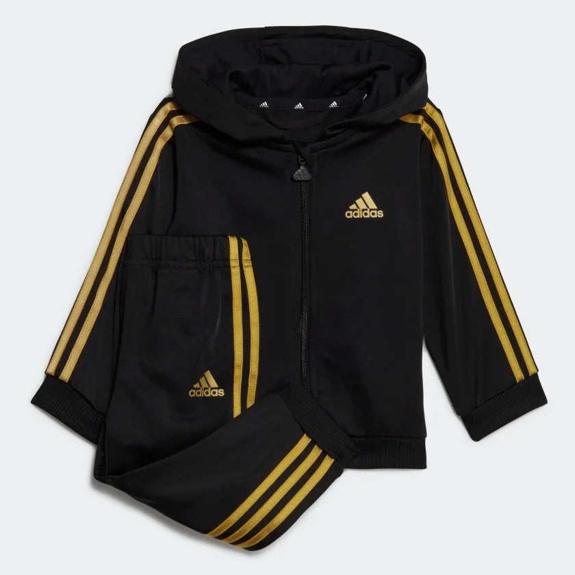 TUTA ESSENTIALS SHINY HOODED ADIDAS BAMBINO