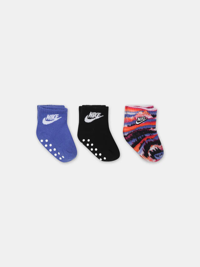 SET CALZINI INFANT BOYS GRIP SOCK 3PK NIKE BAMBINO