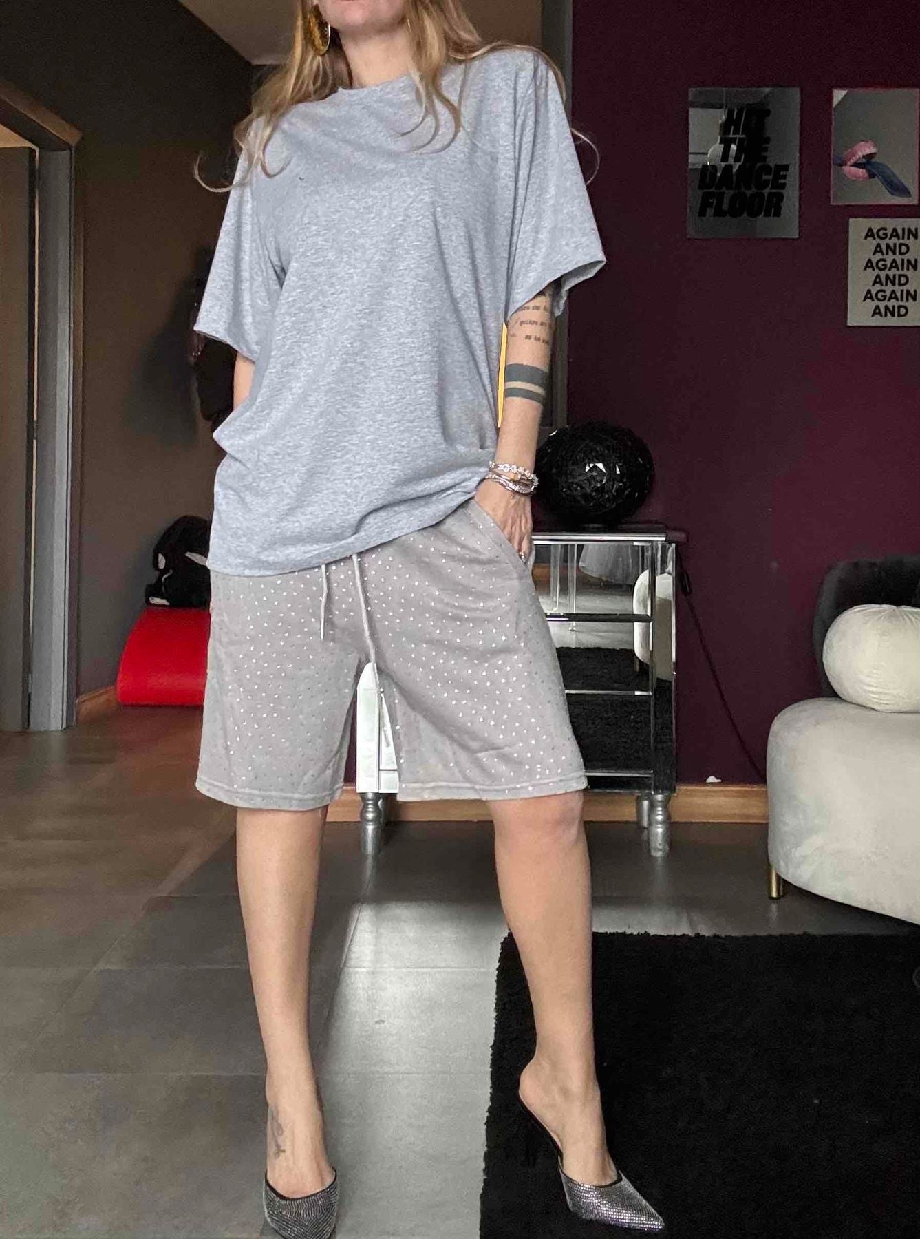 BERMUDA 4051 GRIGIO PINK DONNA