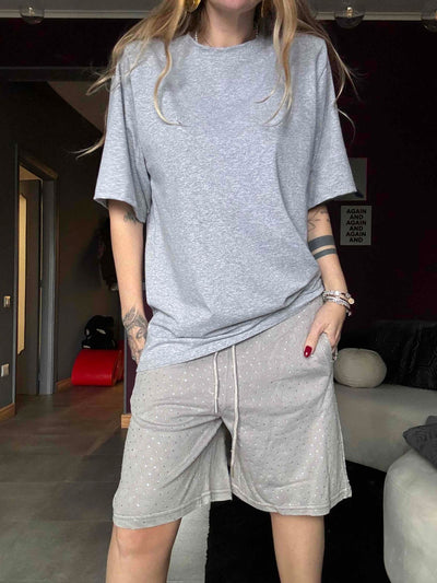 BERMUDA 4051 GRIGIO PINK DONNA