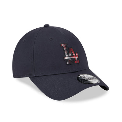 CAPPELLO CHECK INFILL 9FORTY LOS ANGELES DODGERS NEW ERA UOMO