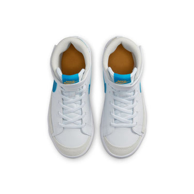 SNEAKERS NIKE BLAZER BAMBINI CON LACCI ELASTICIZZATI E STRAPPO