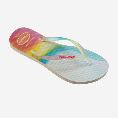 INFRADITO SLIM METALLIC RAINBOW BEIGE HAVAIANAS DONNA