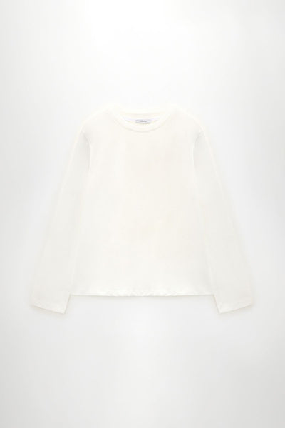 MAGLIA 8157 BIANCO LUMINA DONNA