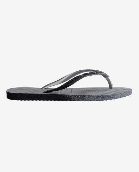 INFRADITO SLIM SPARKLE II STEEL GREY HAVAIANAS DONNA