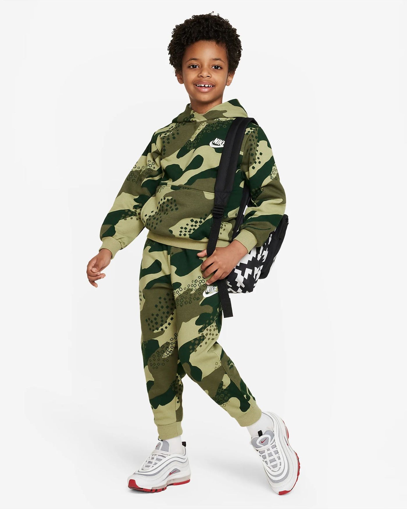 PANTALONI B NSW CLUB CAMO JOGGER NIKE BAMBINO