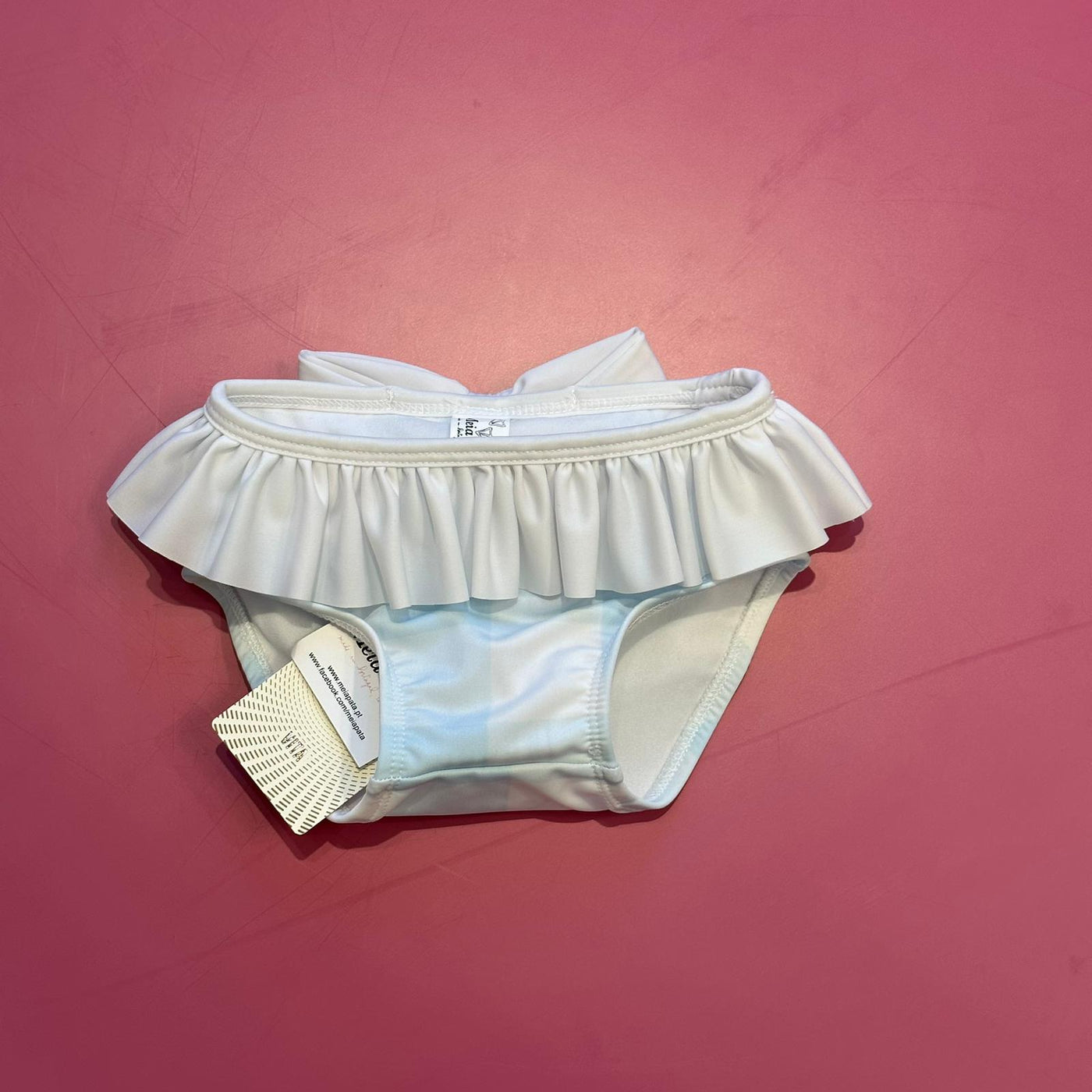 COSTUME DA BAGNO BIKINI BOTTOM BLUE CHESS MEIA PATA BAMBINA