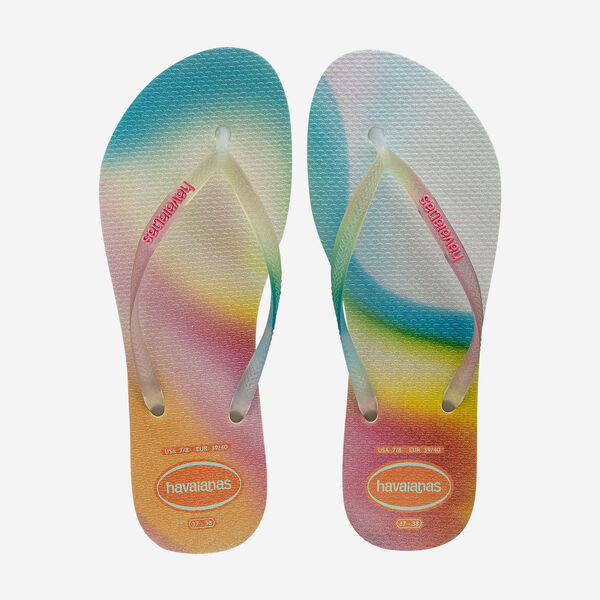 INFRADITO SLIM METALLIC RAINBOW BEIGE HAVAIANAS DONNA