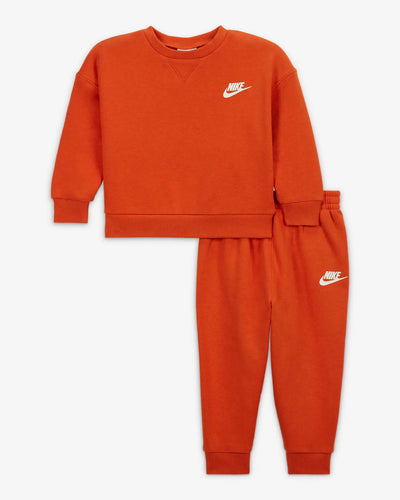 COMPLETO SNOW DAY FLEECE CREW SET NIKE BAMBINA