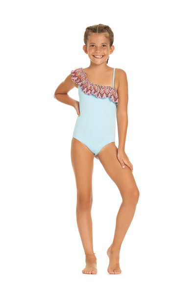 COSTUME DA BAGNO SPIGATO ROSA COTAZUR BAMBINA