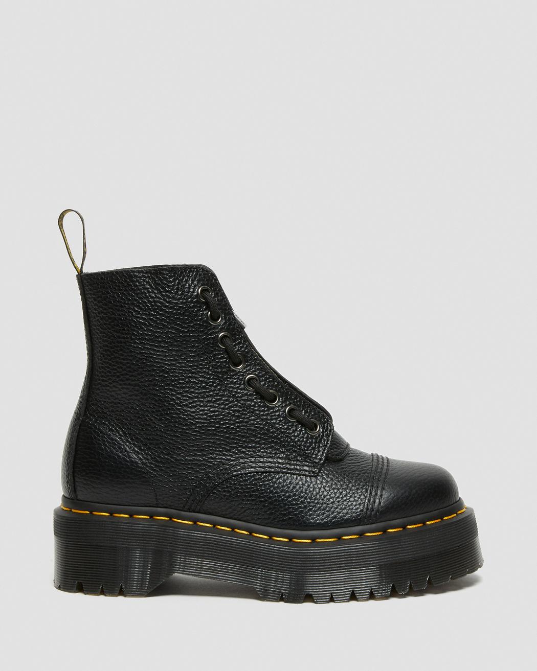 STIVALI PLATFORM IN NAPPA LAVORATA SINCLAIR DR.MARTENS DONNA