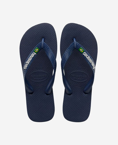 INFRADITO BRASIL LOGO NAVY BLUE HAVAIANAS BAMBINO