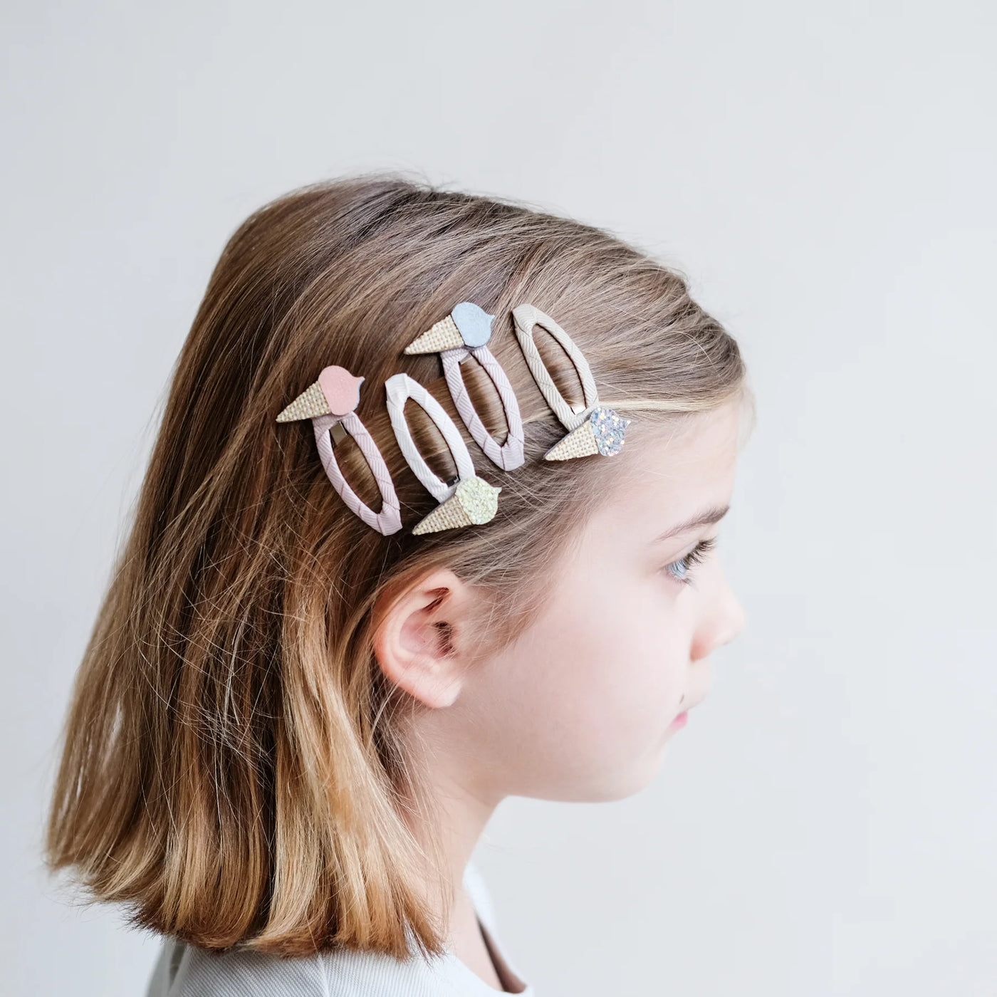 CLIP PER CAPELLI ICE CREAM CLIC CLACS MIMI & LULA BAMBINA