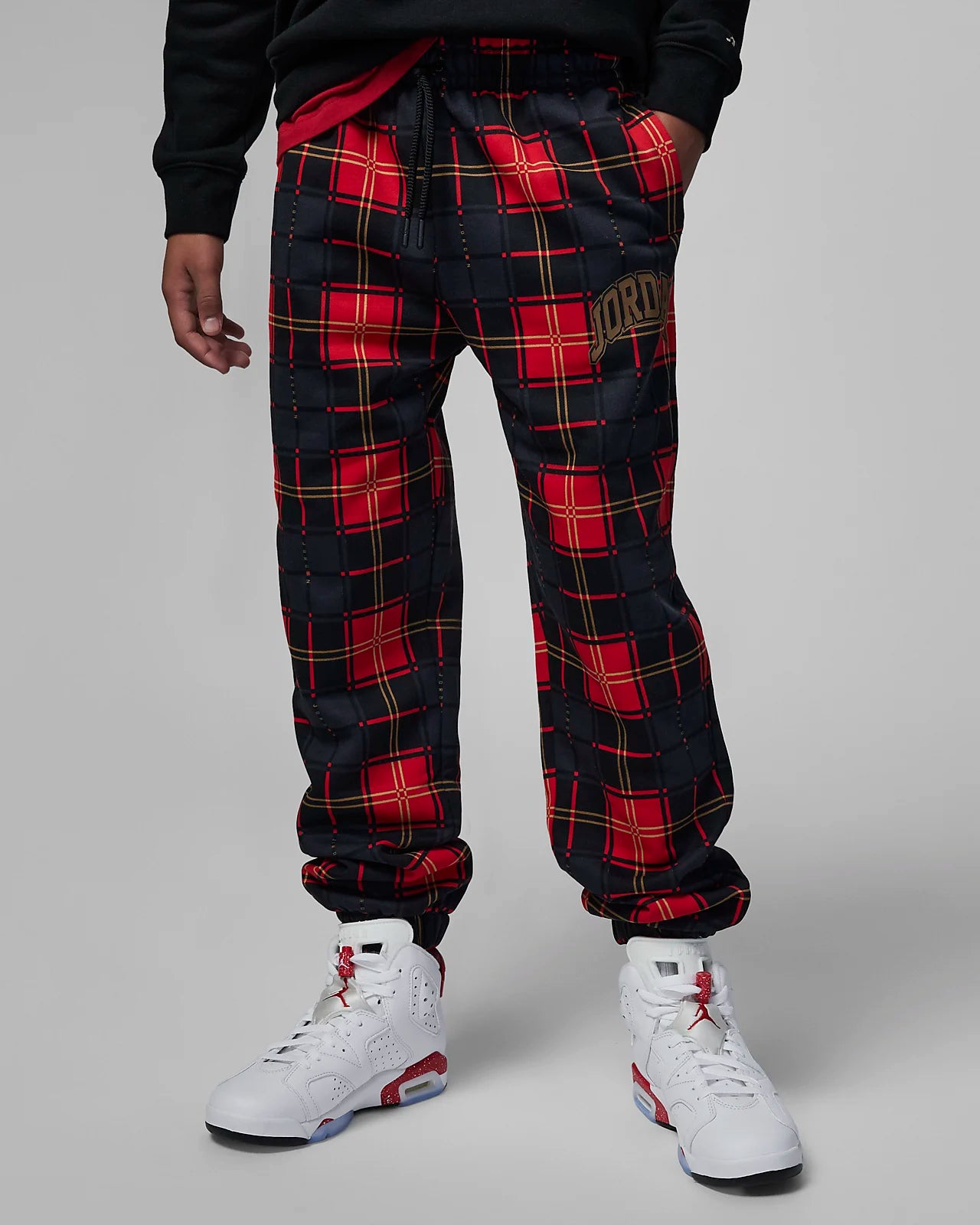 PANTALONI ESSENTIALS PLAID PANTS NIKE JORDAN BAMBINO