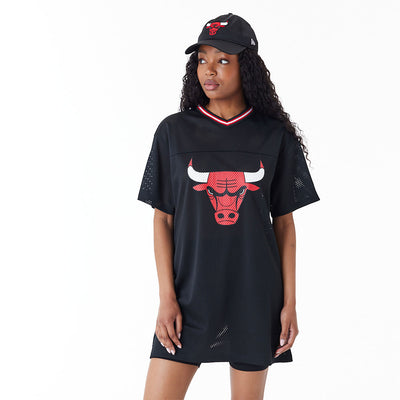 ABITO CHICAGO BULLS NBA MESH NERO NEW ERA DONNA