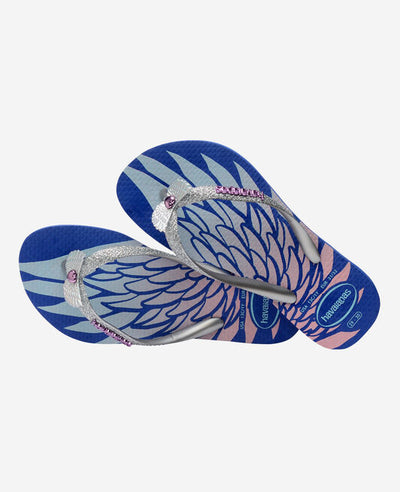 INFRADITO SLIM GLITTER TRENDY MARINE BLUE HAVAIANAS BAMBINA