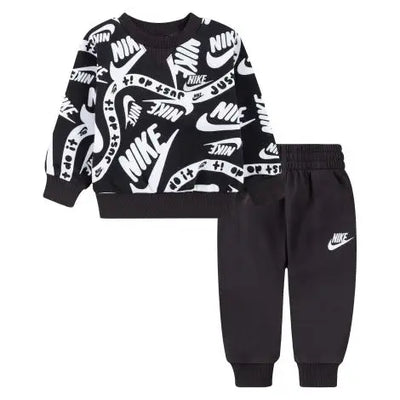 COMPLETO NIKE SPORTSWEAR CLUB PRINTED CREW SET BAMBINO