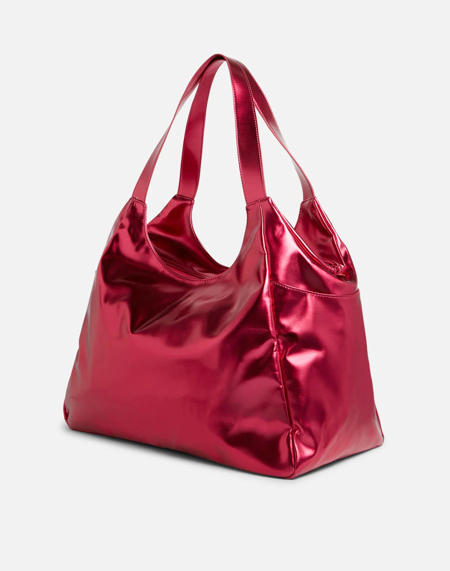 BORSA SHOPPER LAMINATA CON LOGO SUNDEK